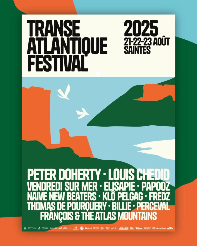 Affiche Festival Transe Atlantique 2025 - Saintes