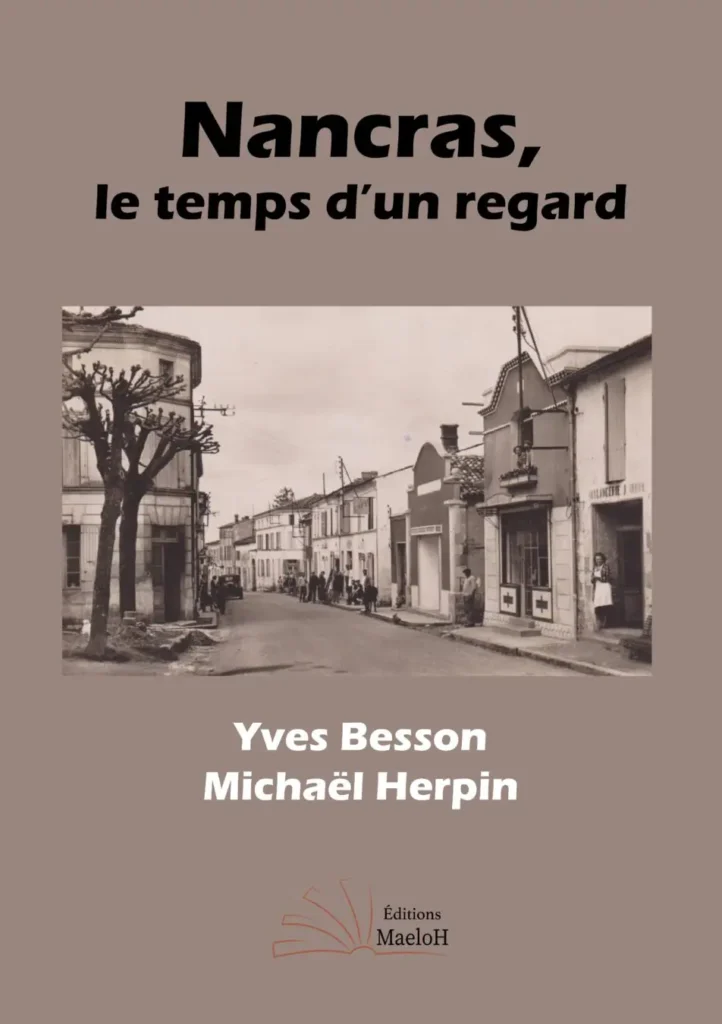 Nancras, le temps d'un regard, couverture.