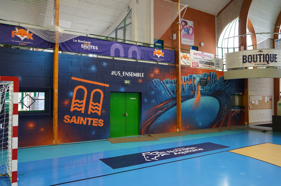 Fresque_Fox_Gymnase_Grand_Coudret_Saintes